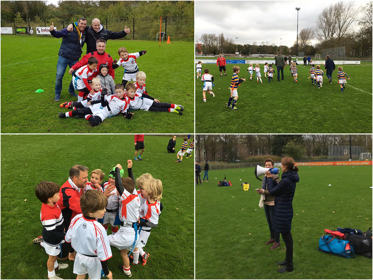 Mooie rugbydag dankzij inzet ouders Turven VRC