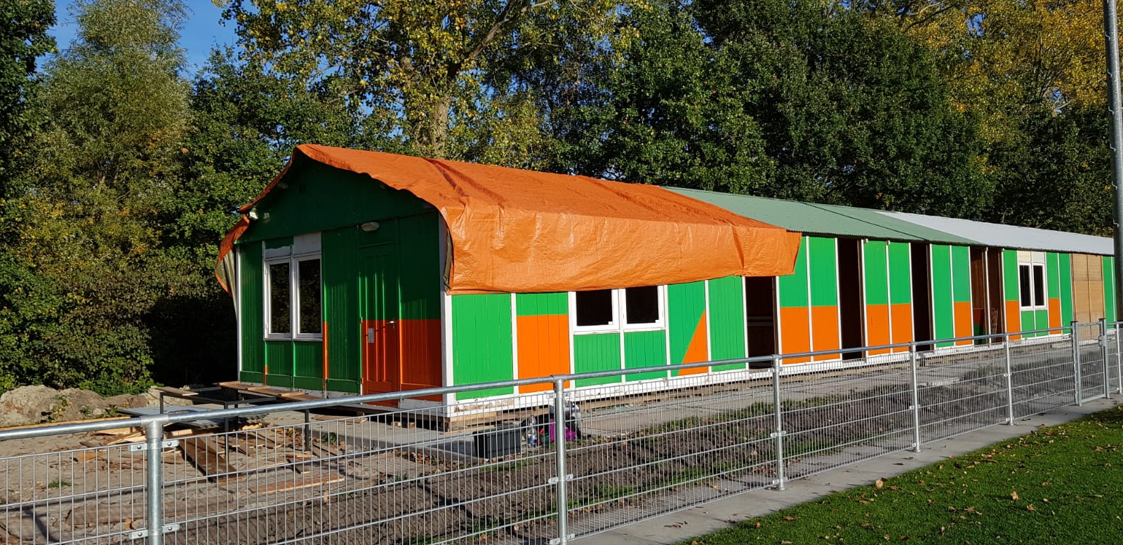 Crowdfundingsactie voor de opbouw van het clubhuis!