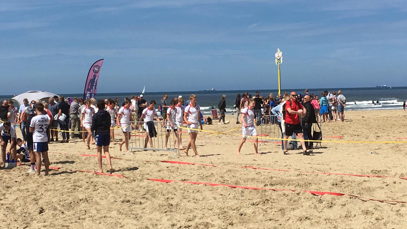 Junioren sluiten seizoen af op North Sea Beach