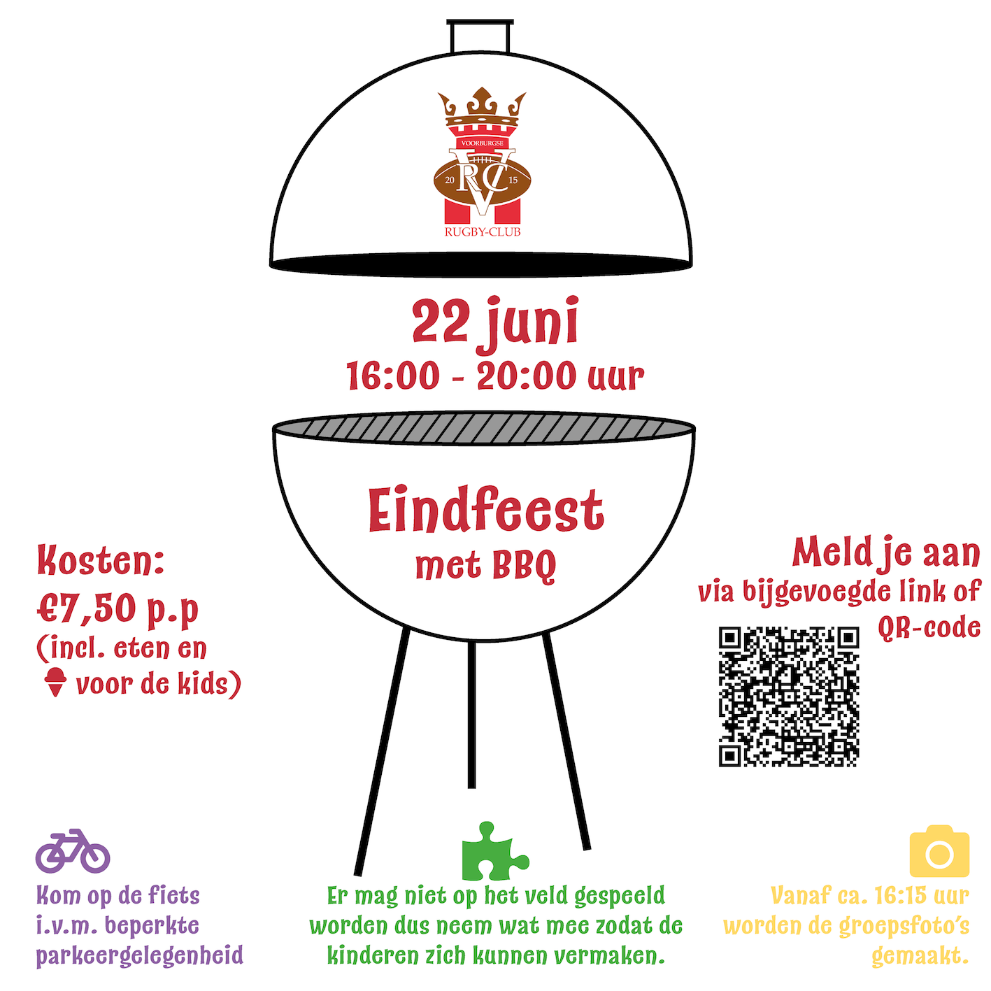 Eindfeest op 22 juni 2019!
