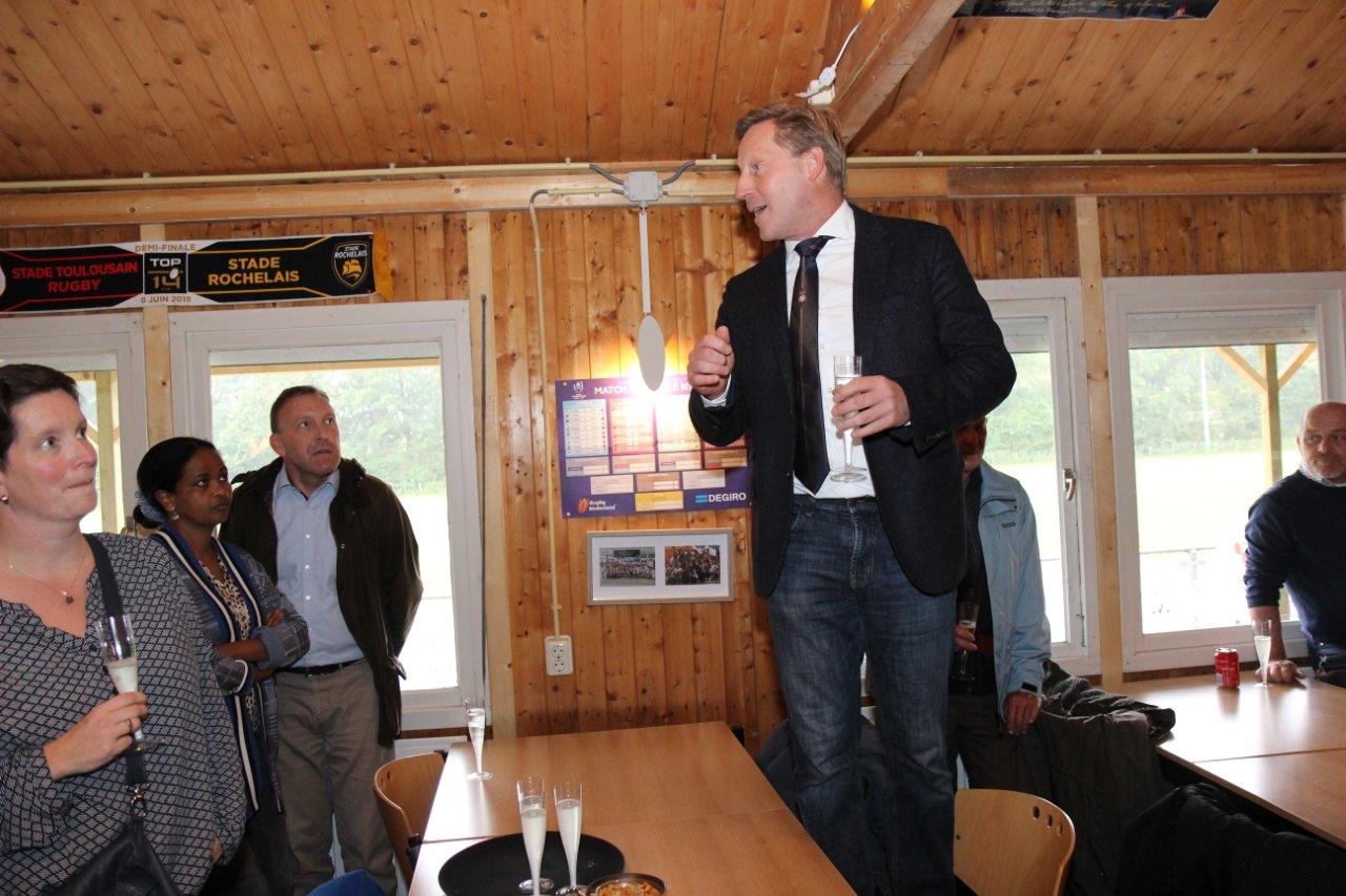 Het clubhuis is officieel geopend!