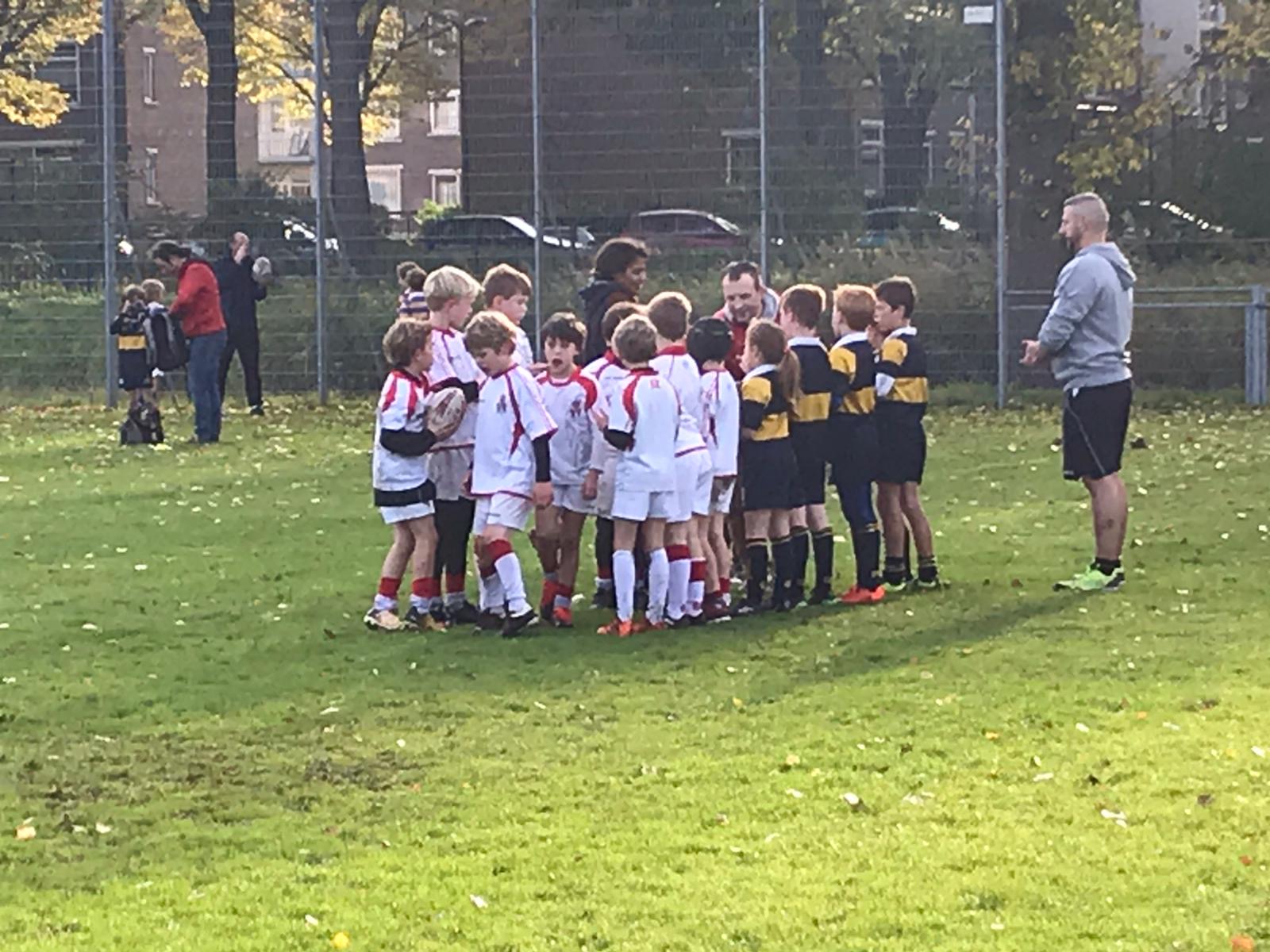 Mooi rugbyweekend voor Voorburgse Benjamins