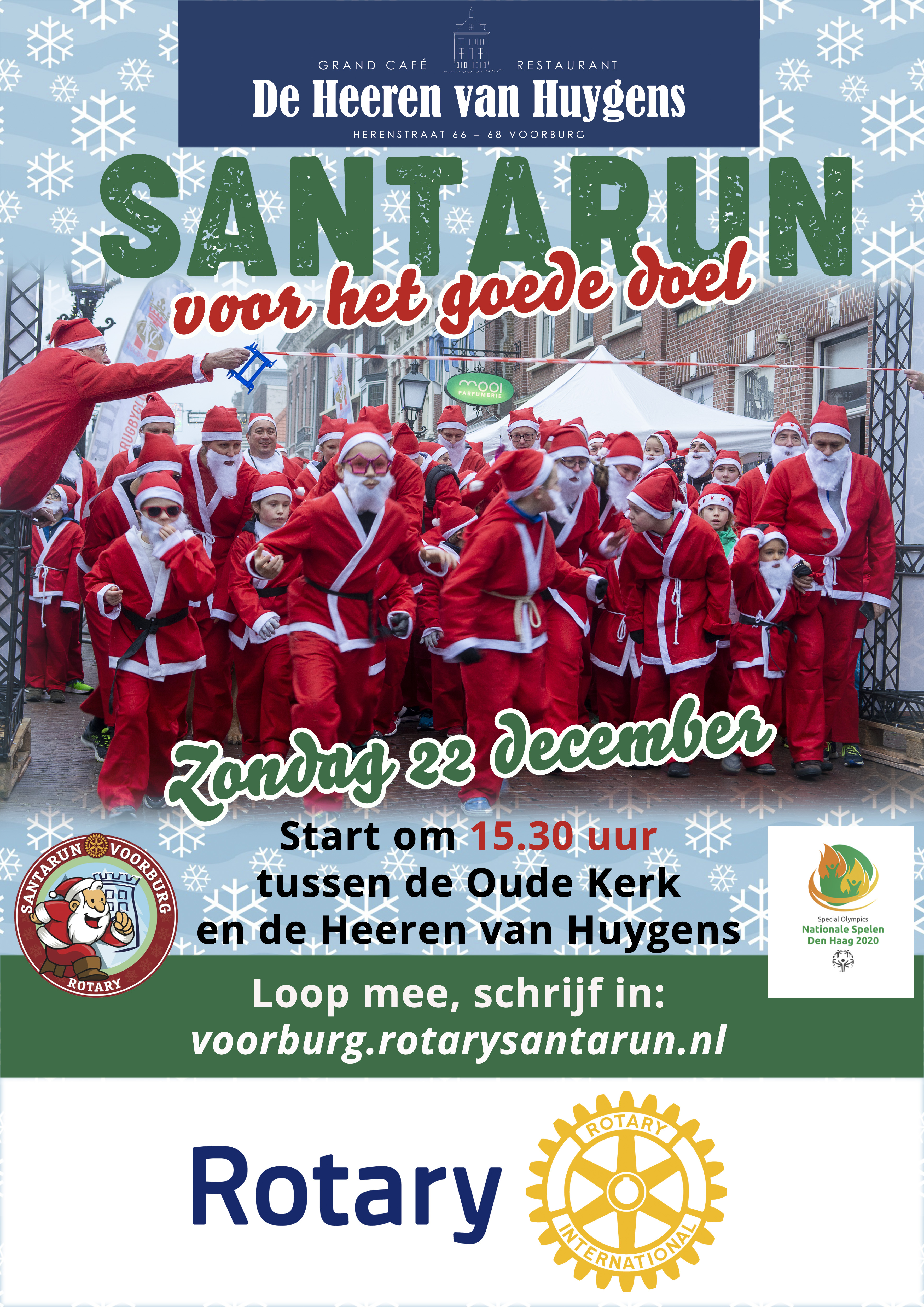 Santarun 2019 sponsort: Special Olympics 2020