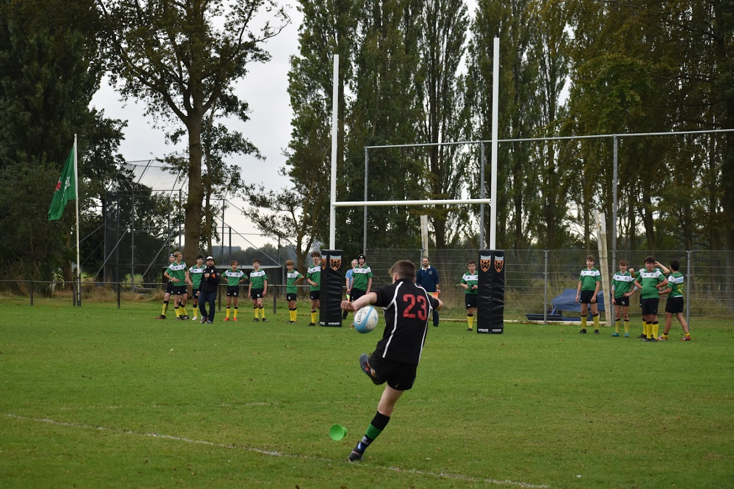 The Hague Barbarians spelen thuis een zware wedstrijd