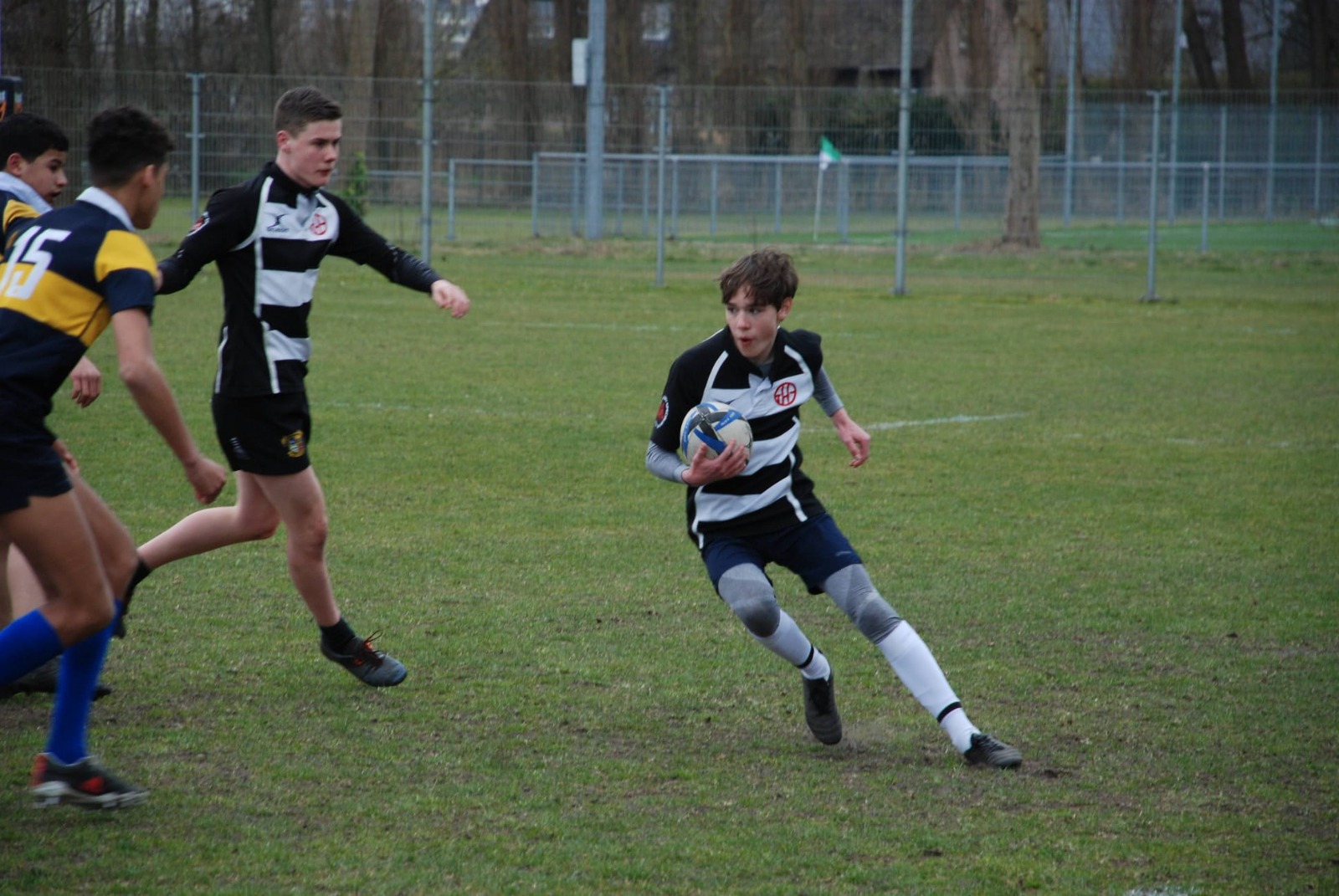 The Hague Barbarians scoren ruim tegen DIOK2