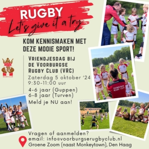 Vriendjesdag – 5 oktober